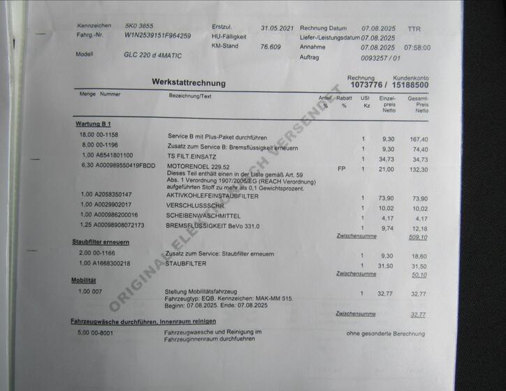 Mercedes-Benz GLC 38