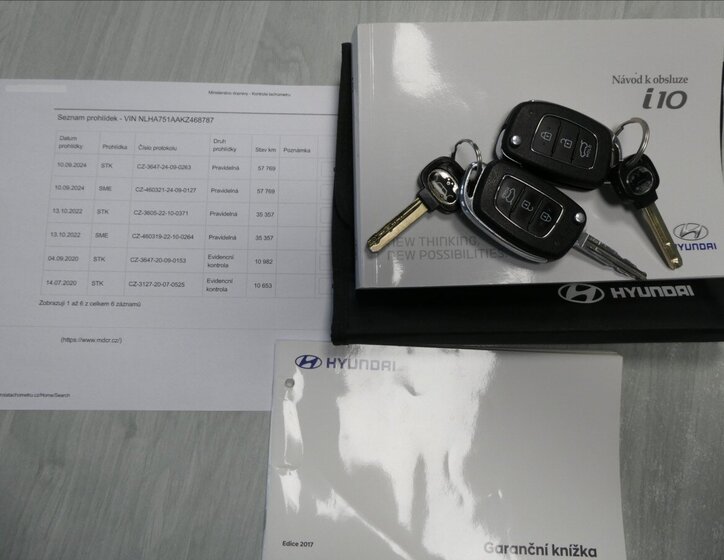 Hyundai i10 Hatchback 998,0 49 kw