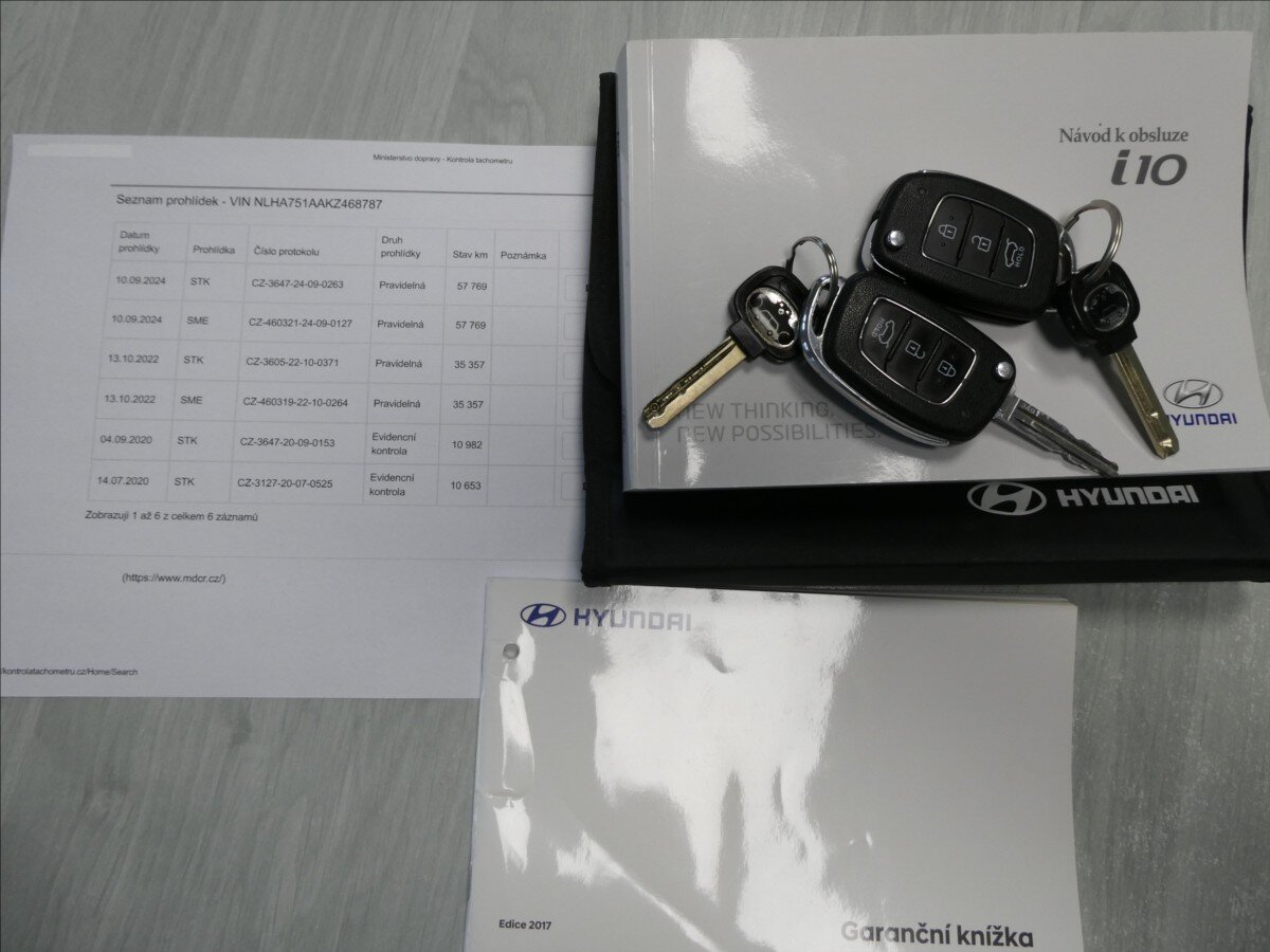 Hyundai i10 Hatchback 998,0 49 kw