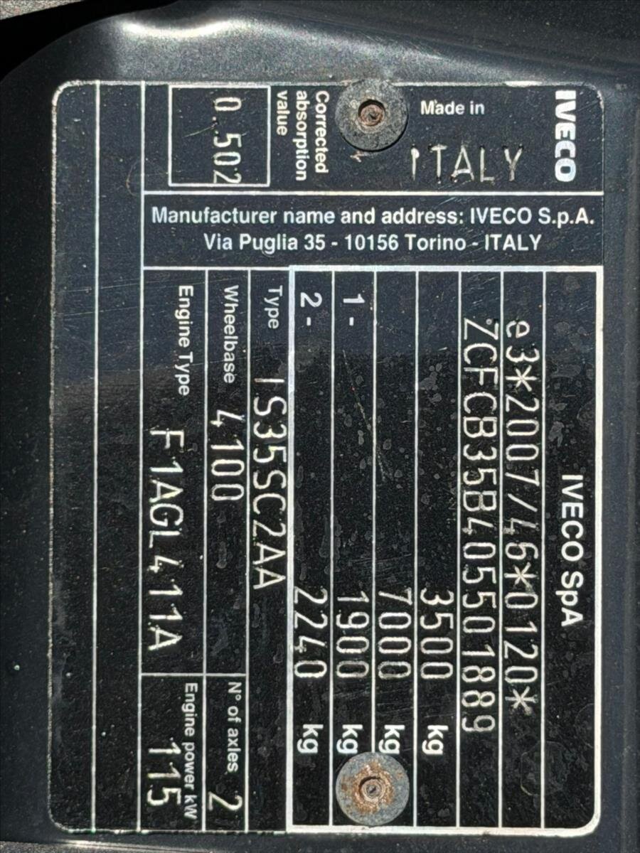 Iveco Daily Ostatní 2,3 l 115 kw