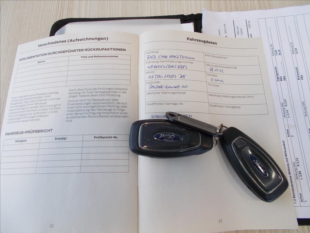 Ford Grand C-MAX MPV 1,6 l 85 kw