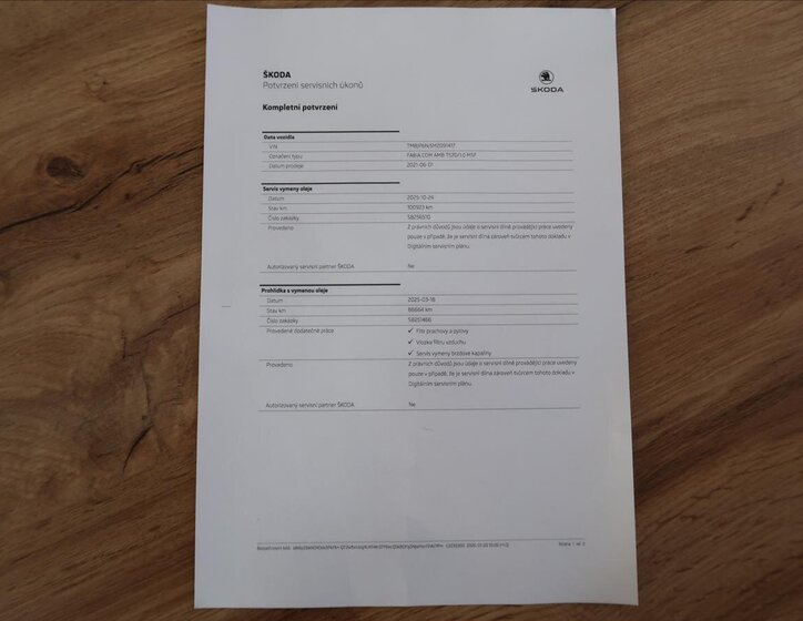 Škoda Fabia Kombi 999,0 70 kw