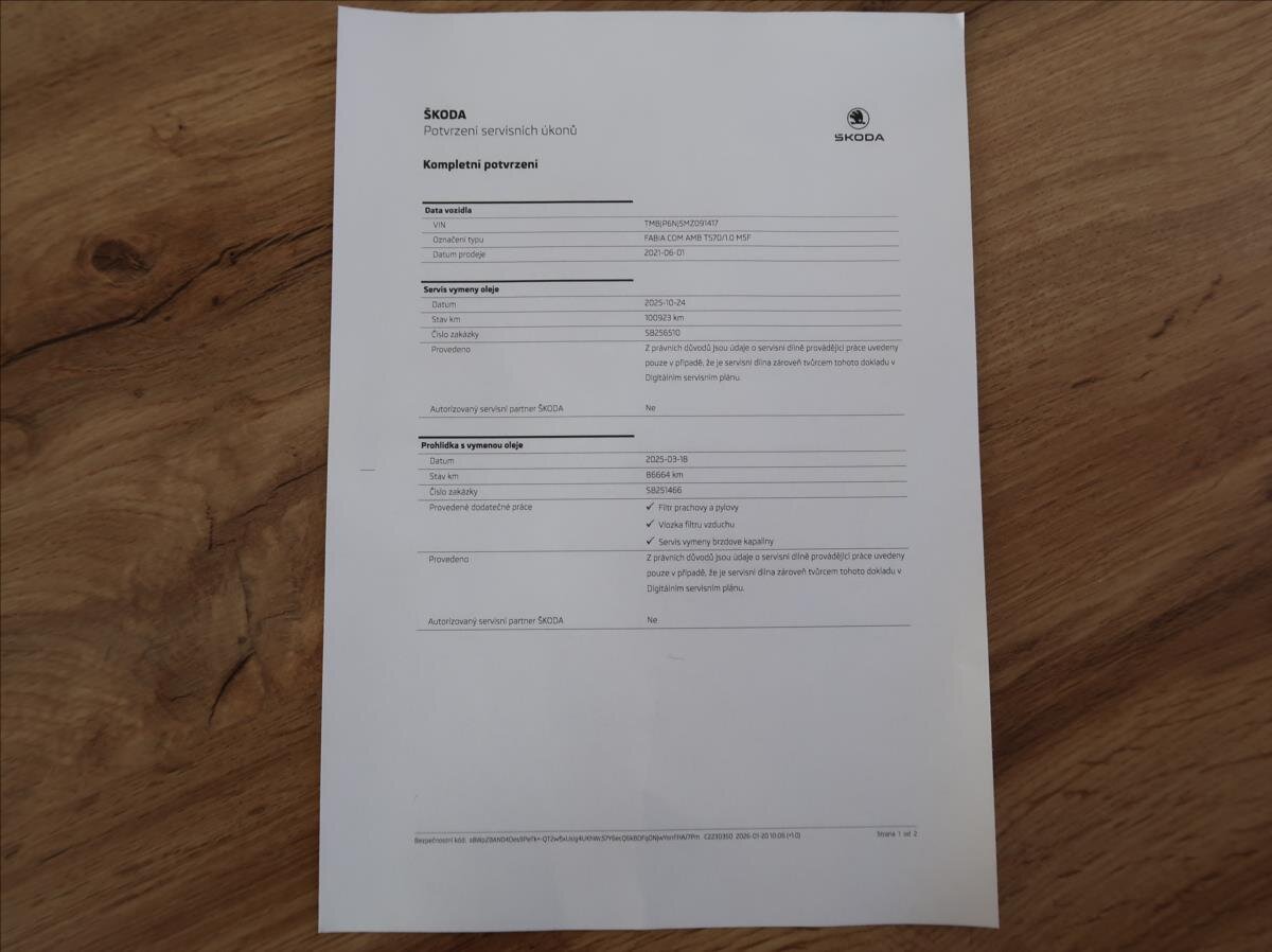 Škoda Fabia Kombi 999,0 70 kw