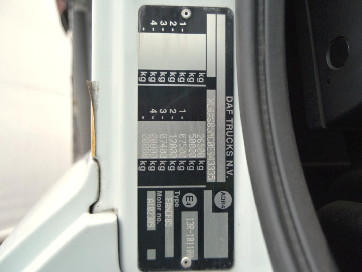 DAF Ostatní Sklápěč 12,9 l 340 kw