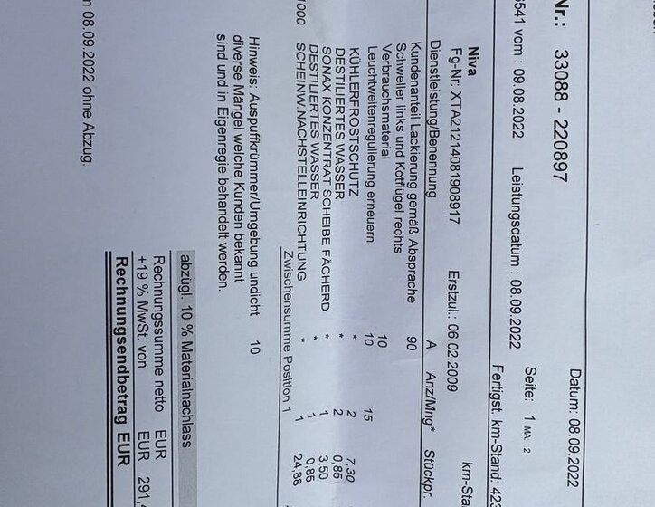 Lada Niva SUV 1,7 l 60 kw