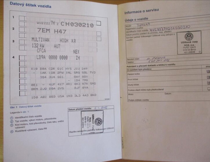 Volkswagen Multivan VAN / Minibus 2,0 l 132 kw