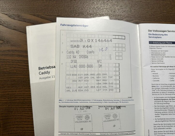 Volkswagen Caddy Kombi 2,0 l 110 kw