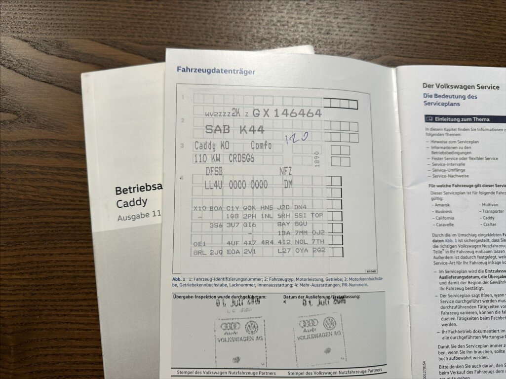 Volkswagen Caddy Kombi 2,0 l 110 kw