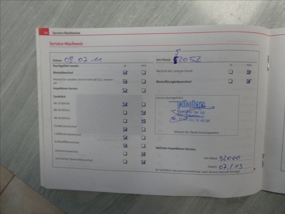 Škoda Fabia Kombi 1,4 l 63 kw