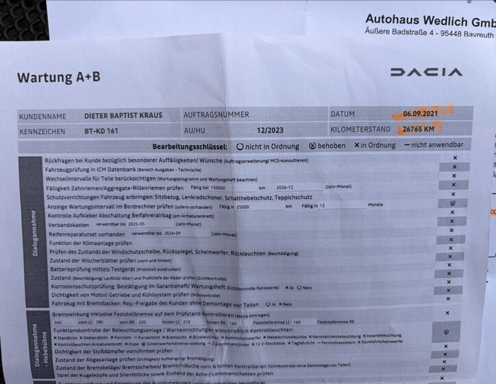 Dacia Duster SUV / Terénní 1,5 l 85 kw