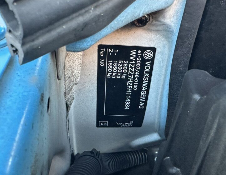 Volkswagen Transporter Ostatní 2,0 l 103 kw