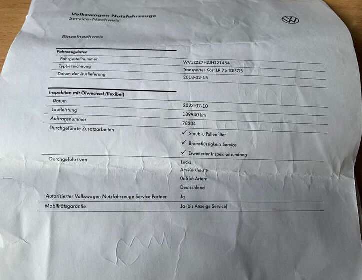 Volkswagen Transporter 30