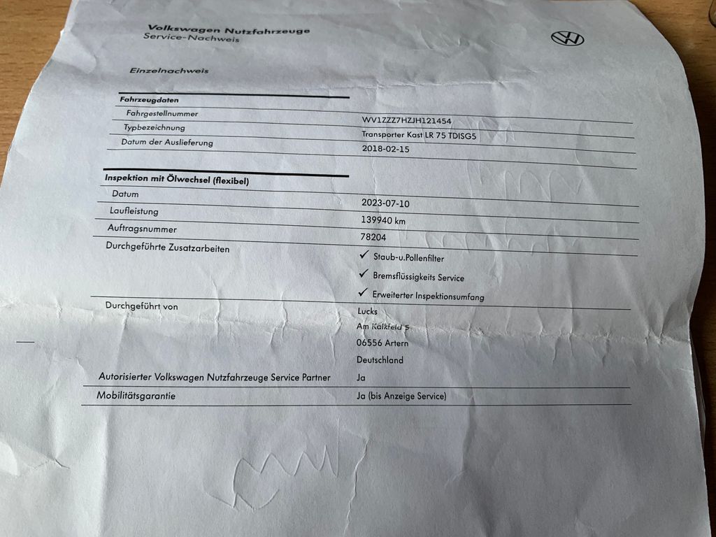 Volkswagen Transporter