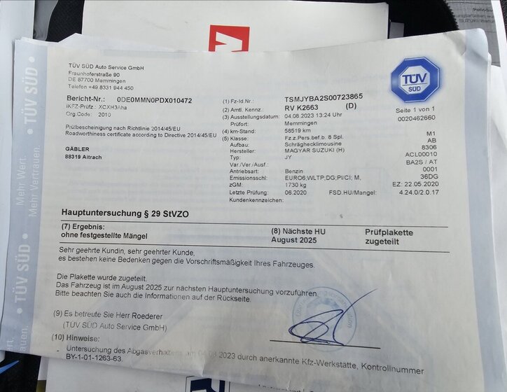 Suzuki SX4 S-Cross Hatchback 1,4 l 103 kw