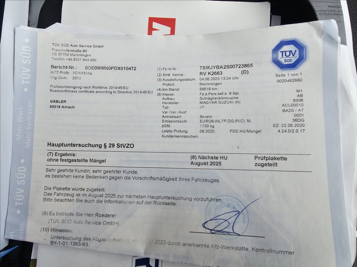 Suzuki SX4 S-Cross Hatchback 1,4 l 103 kw