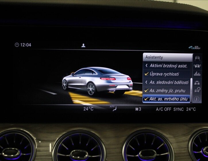 Mercedes-Benz Třídy E Kupé 2,0 l 143 kw