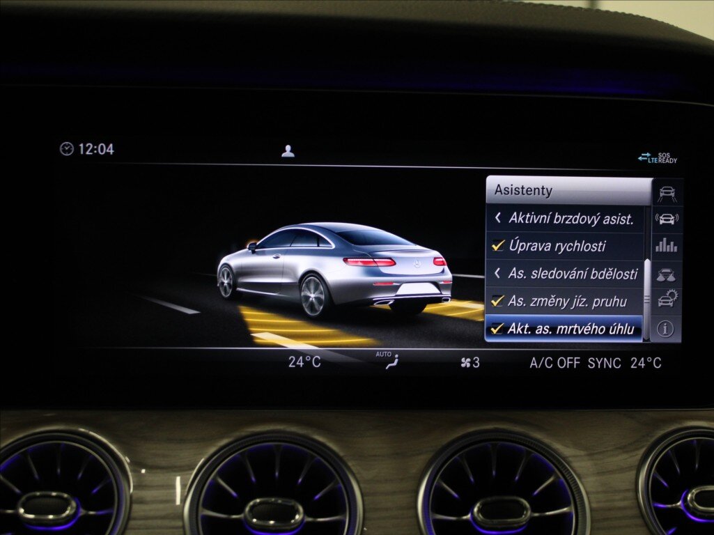 Mercedes-Benz Třídy E Kupé 2,0 l 143 kw