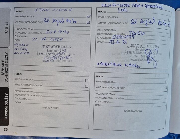 Fiat 500 Kombi 875,0 77 kw