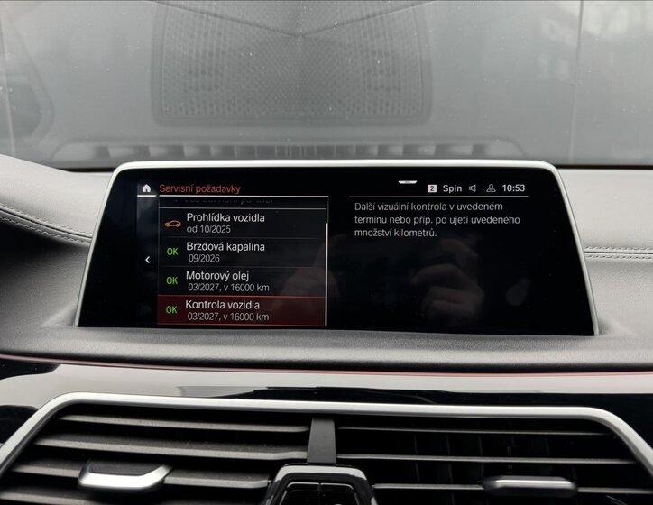 BMW Řada 7 Sedan 3,0 l 250 kw