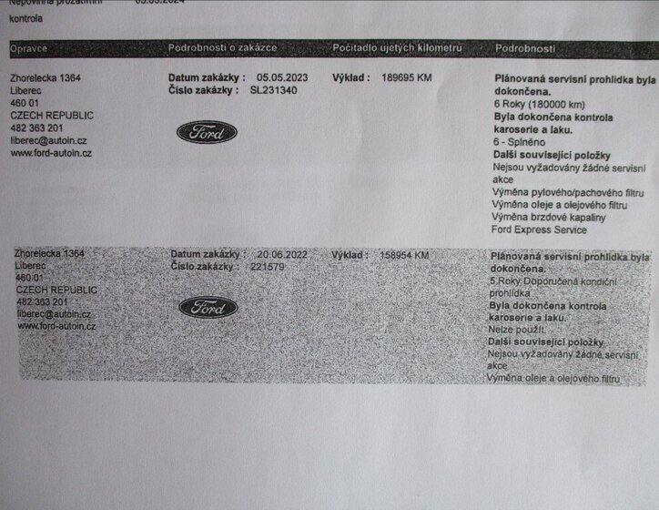 Ford Transit Skříň 2,0 l 96 kw