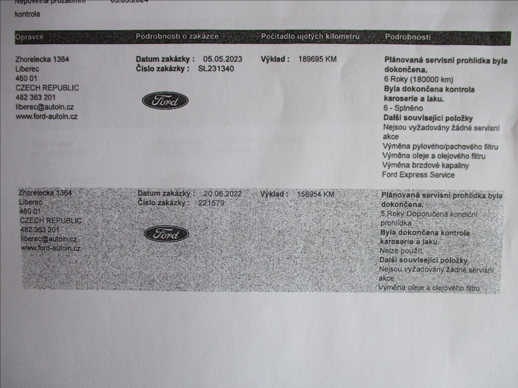 Ford Transit Skříň 2,0 l 96 kw