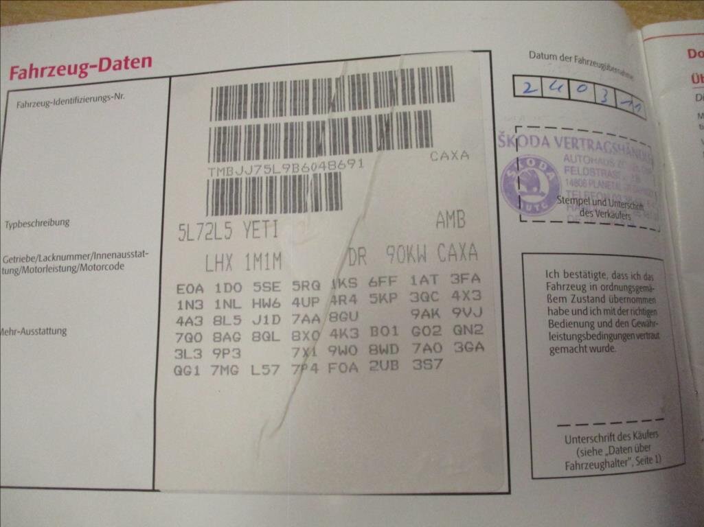 Škoda Yeti
