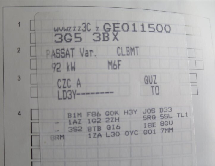 Volkswagen Passat Kombi 1,4 l 92 kw