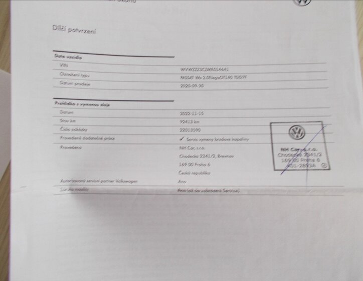 Volkswagen Passat Kombi 2,0 l 140 kw