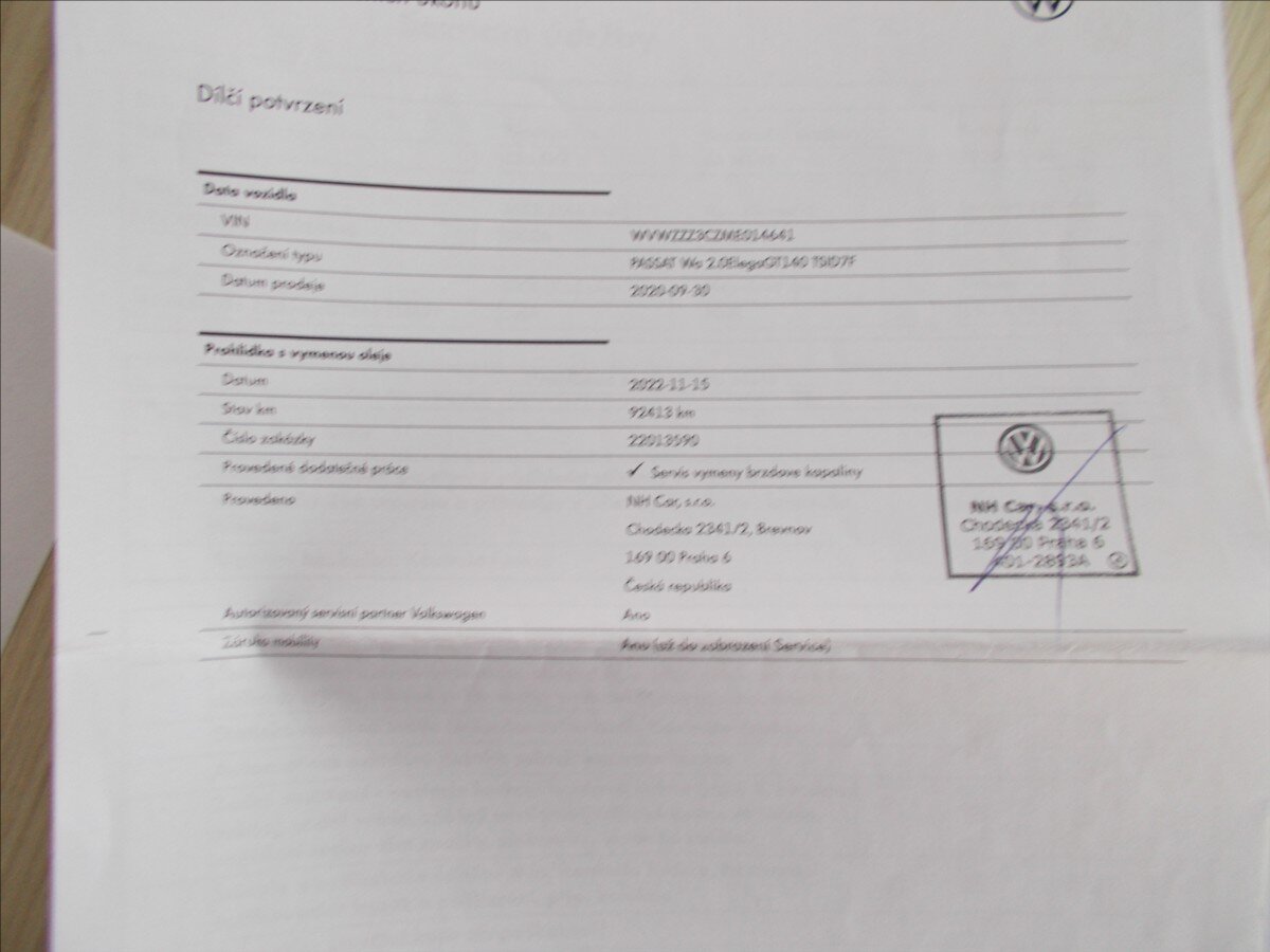 Volkswagen Passat Kombi 2,0 l 140 kw