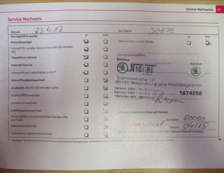 Škoda Fabia Hatchback 1,2 l 63 kw