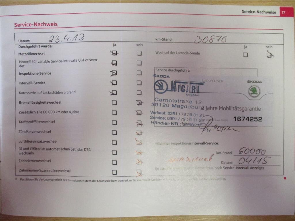 Škoda Fabia Hatchback 1,2 l 63 kw