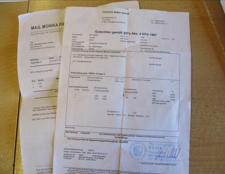 Toyota RAV4 SUV 2,0 l 85 kw