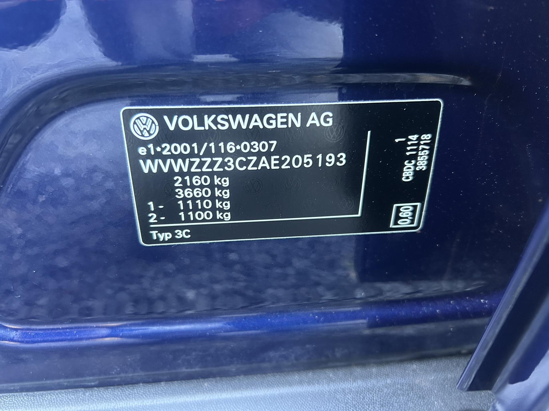Volkswagen Passat Kombi 2,0 l 81 kw