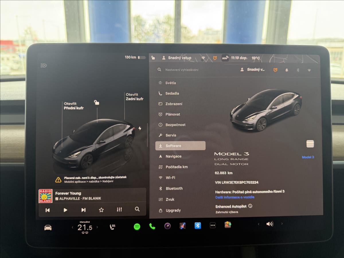Tesla Model 3 Sedan / Limuzína 0,0 366 kw
