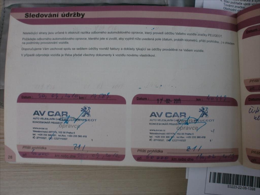 Peugeot 308 Kombi 1,6 l 80 kw