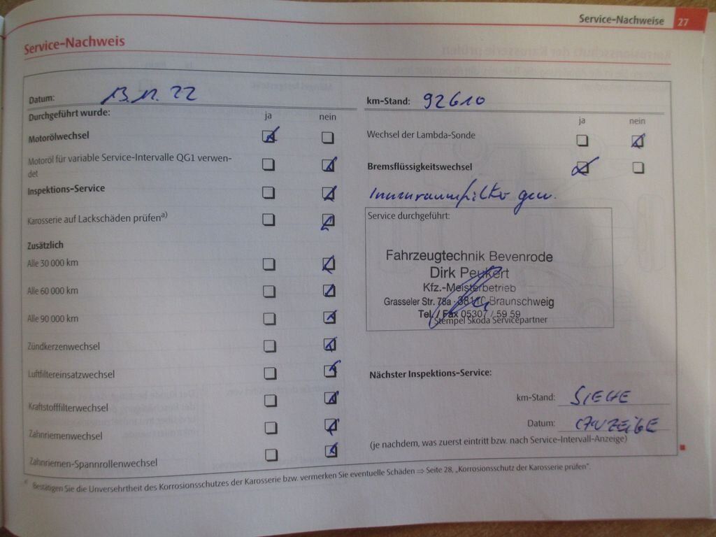 Škoda Fabia Hatchback 1,2 l 44 kw