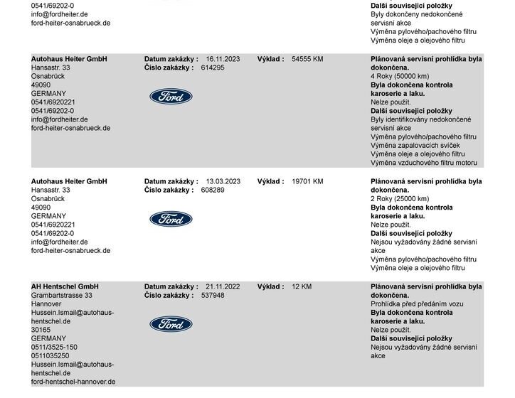 Ford S-MAX MPV 2,5 l 140 kw