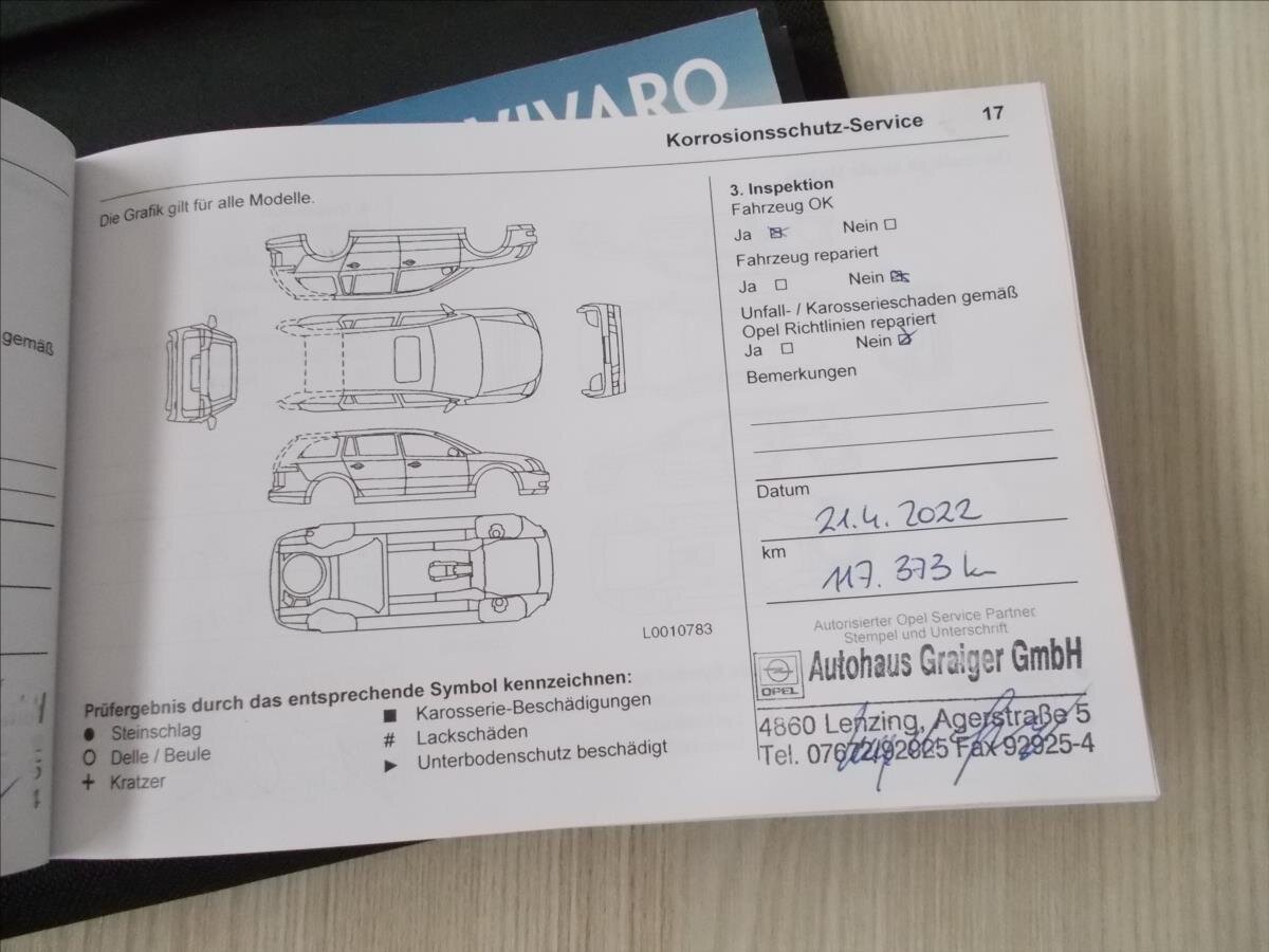 Opel Vivaro Ostatní 1,6 l 89 kw