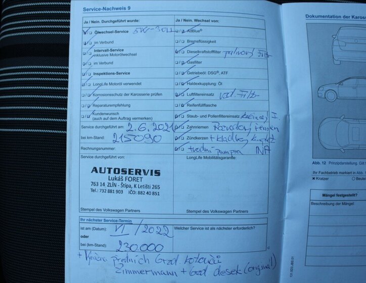 Volkswagen Golf Kombi 2,0 l 103 kw