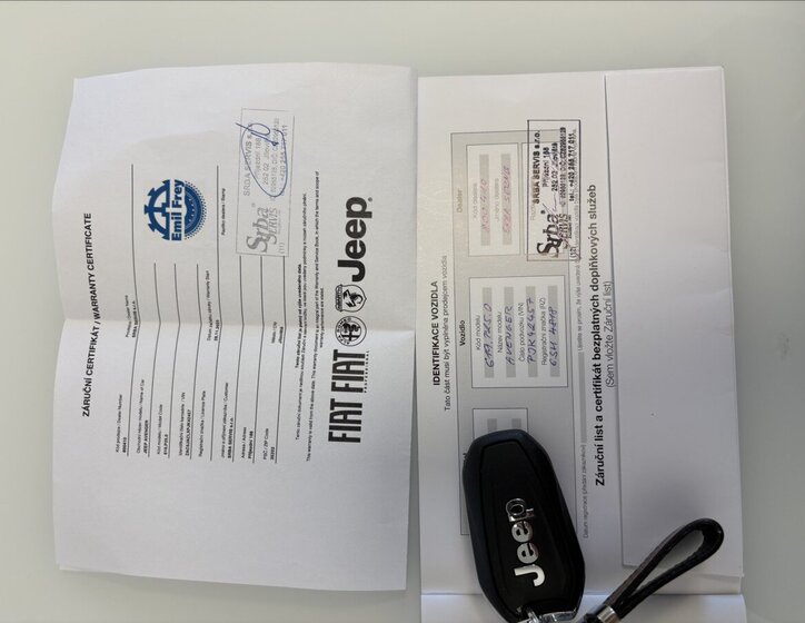 Jeep Avenger Sedan / Limuzína 1,2 l 74 kw