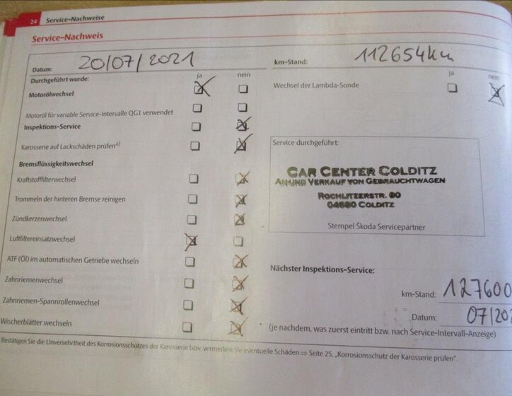 Škoda Fabia Hatchback 1,2 l 63 kw