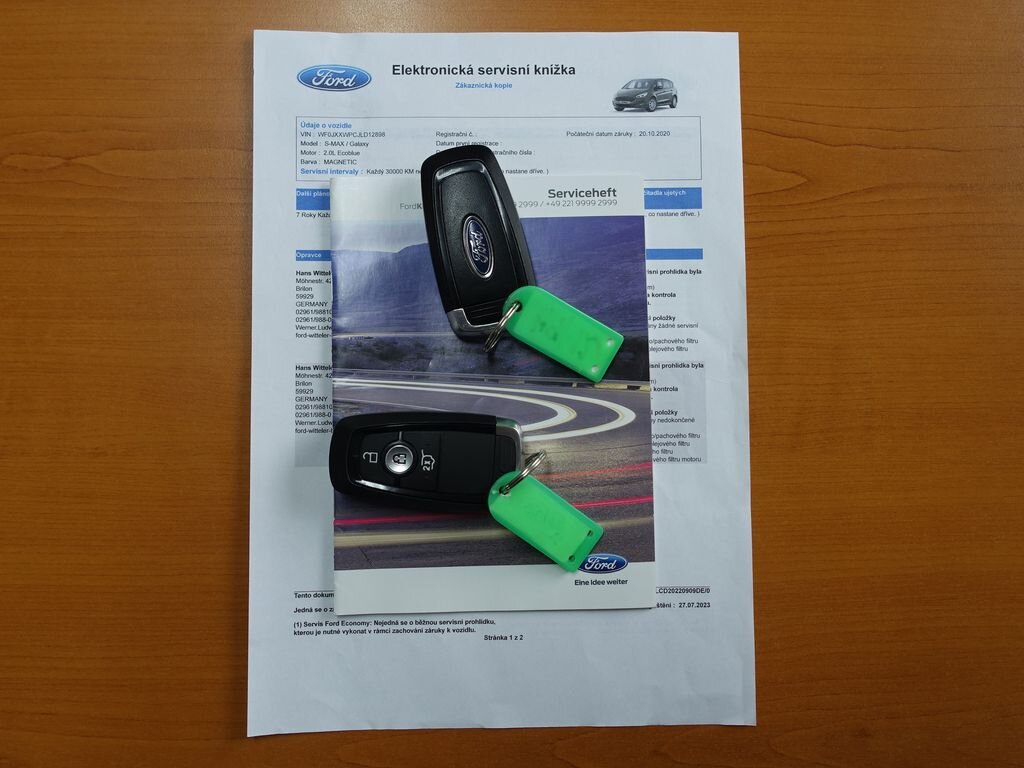 Ford S-MAX MPV 2,0 l 110 kw