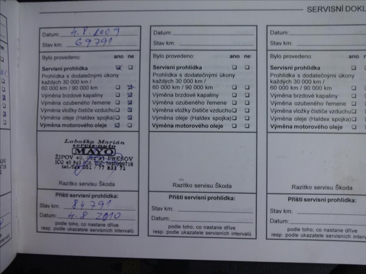 Škoda Fabia Hatchback 1,2 l 40 kw