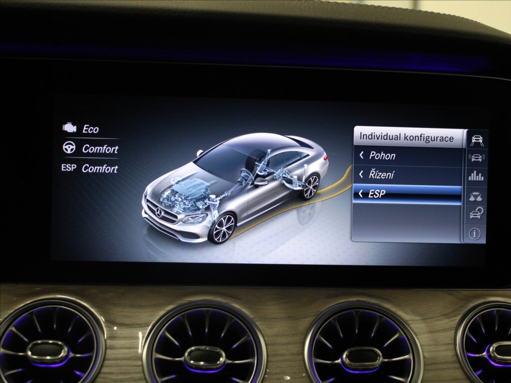 Mercedes-Benz Třídy E Kupé 2,0 l 143 kw