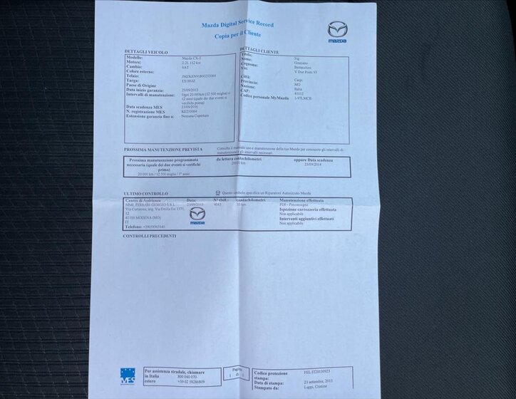 Mazda CX-5 SUV / Terénní 2,2 l 110 kw