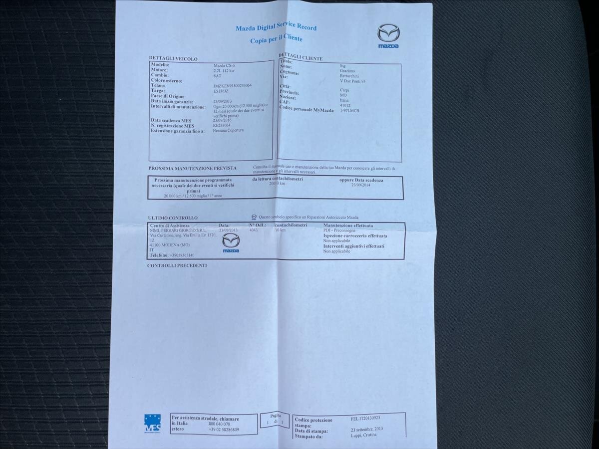 Mazda CX-5 SUV / Terénní 2,2 l 110 kw