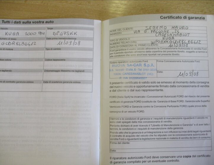 Ford Kuga SUV / Terénní 2,0 l 100 kw