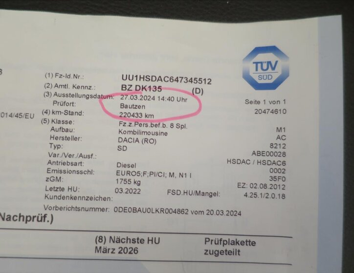 Dacia Duster Kombi 1,5 l 79 kw