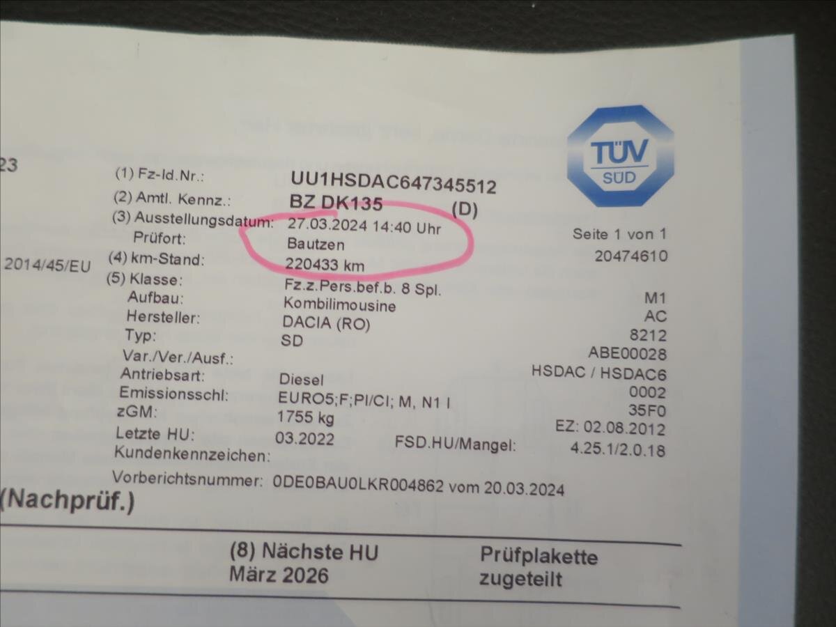 Dacia Duster Kombi 1,5 l 79 kw