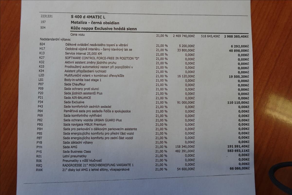 Mercedes-Benz Třídy S Ostatní 2,9 l 243 kw